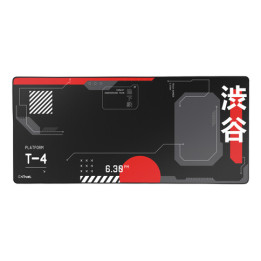 Trust GXT 759 XXL Tapete Gaming Preto, Vermelho