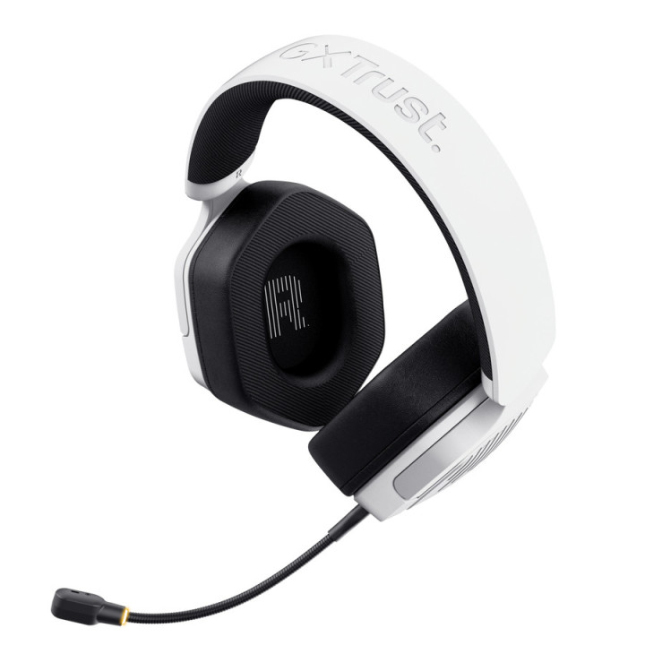 Trust GXT 493PS Carus Auscultadores Com fios e sem fios Fita de cabeça Jogos Bluetooth Branco