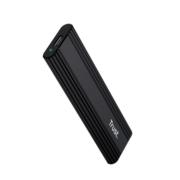 Trust 25806 Caixa para Discos Rígidos Compartimento SSD Preto
