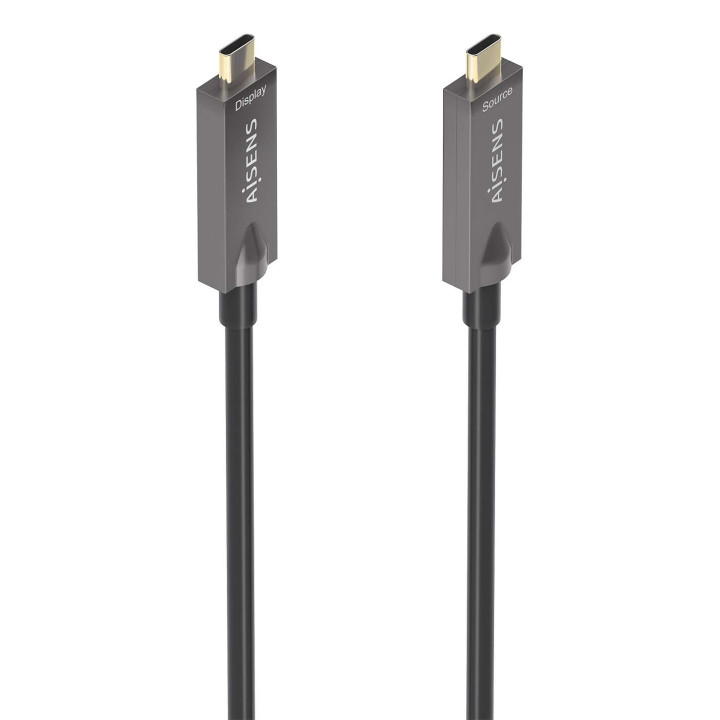 AISENS A157-0882 cabo USB USB 3.2 Gen 1 (3.1 Gen 1) 10 m USB C Preto