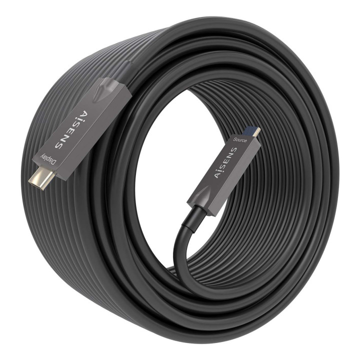 AISENS A157-0883 cabo USB USB 3.2 Gen 1 (3.1 Gen 1) 15 m USB C Preto