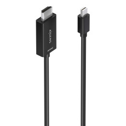 AISENS A125-0886 adaptador de cabo de vídeo 1 m Mini DisplayPort HDMI Type A (Standard) Preto