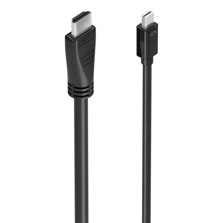 AISENS A125-0890 adaptador de cabo de vídeo 5 m Mini DisplayPort HDMI Type A (Standard) Preto