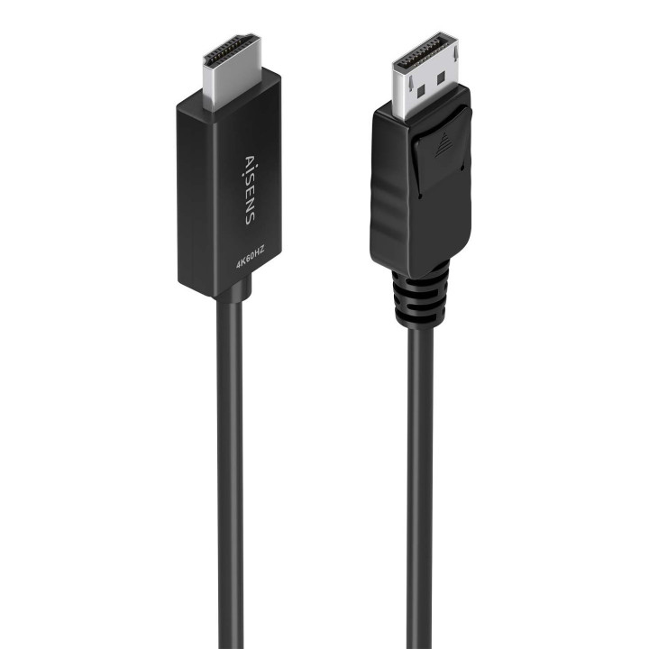 AISENS A125-0895 adaptador de cabo de vídeo 3 m DisplayPort HDMI Type A (Standard) Preto