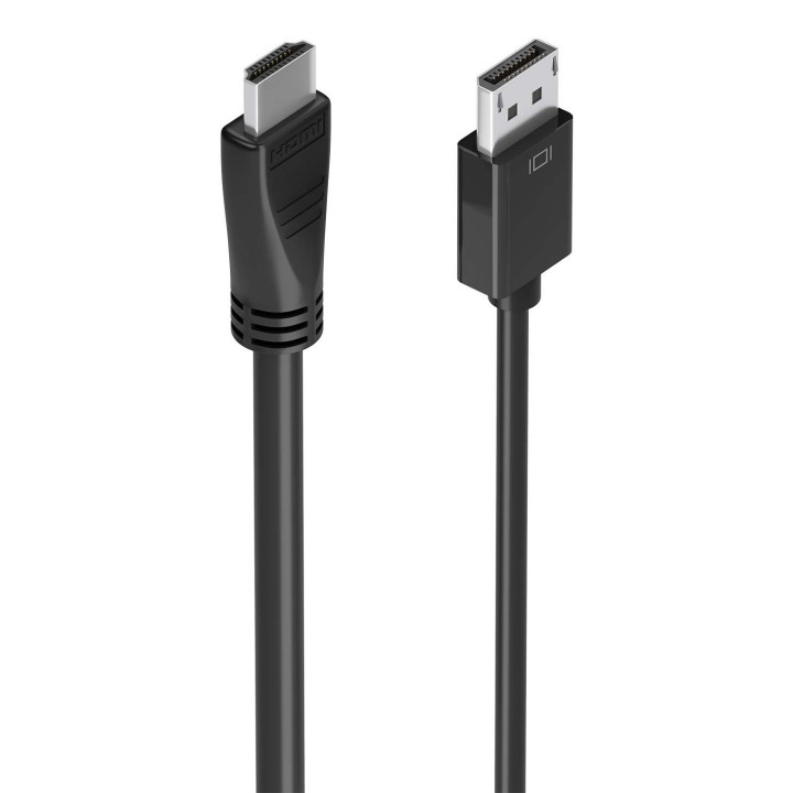 AISENS A125-0896 adaptador de cabo de vídeo 5 m DisplayPort HDMI Type A (Standard) Preto