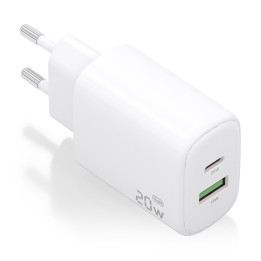AISENS A110-0909 carregador de dispositivos móveis Universal Branco AC Carregamento rápido Interior