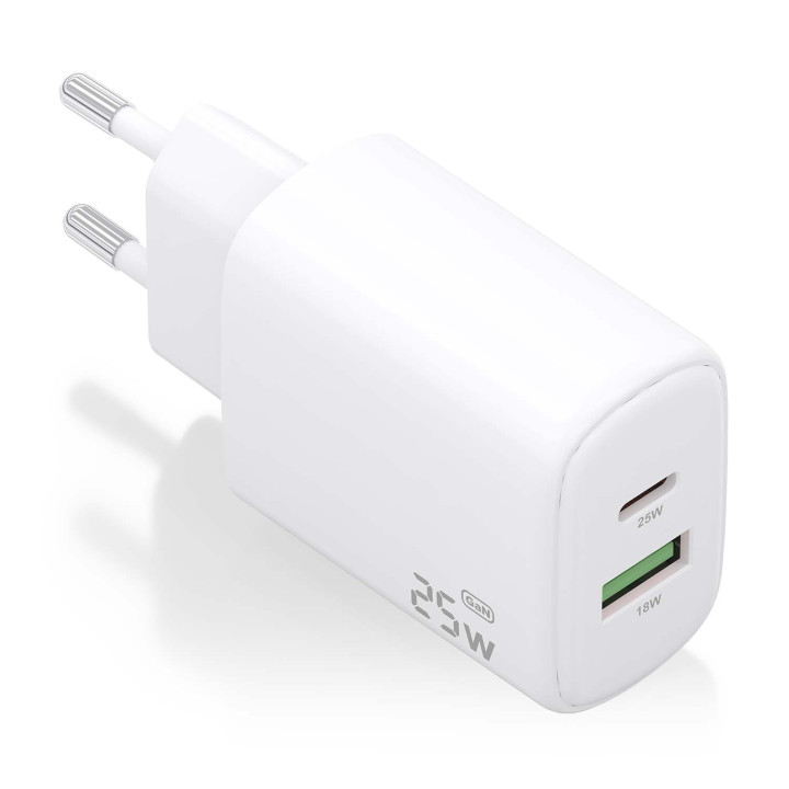 AISENS A110-0911 carregador de dispositivos móveis Universal Branco AC Carregamento rápido Interior