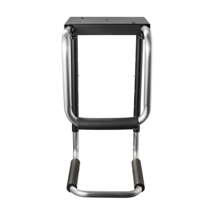 AISENS MPC08-337 suporte para CPU Suporte para CPU para debaixo da secretária Preto, Prateado
