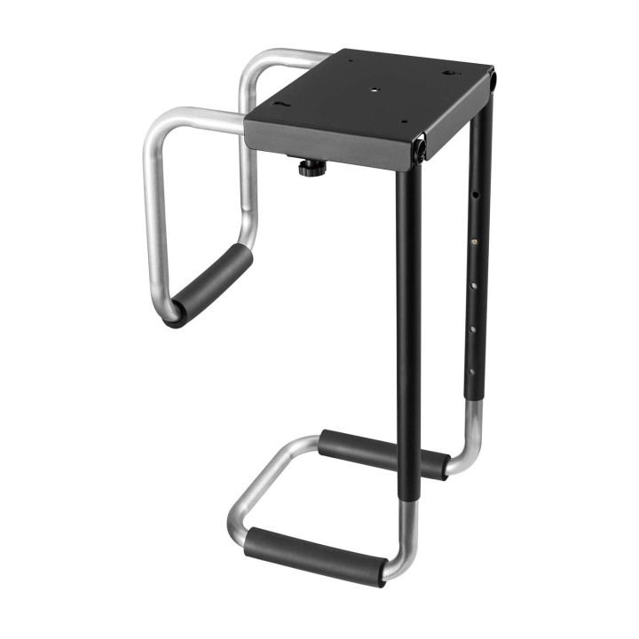 AISENS MPC08-337 suporte para CPU Suporte para CPU para debaixo da secretária Preto, Prateado