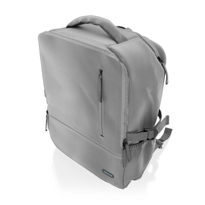 AISENS ASBG-BP087-GR mala para portáteis 39,6 cm (15.6") Mochila Cinzento