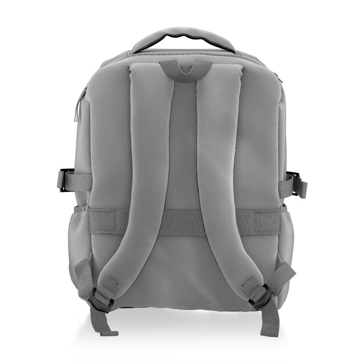 AISENS ASBG-BP087-GR mala para portáteis 39,6 cm (15.6") Mochila Cinzento