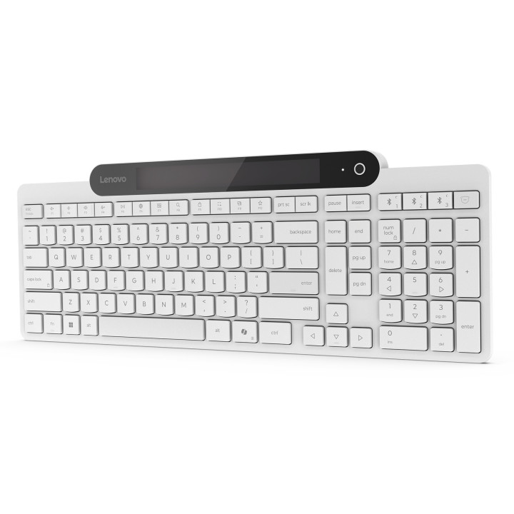 Lenovo 800 teclado Escritório Bluetooth Português Branco