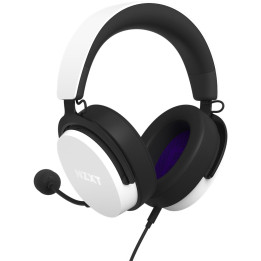 NZXT AP-WCB40-W2 auscultador Auscultadores Com fios Fita de cabeça Jogos Branco