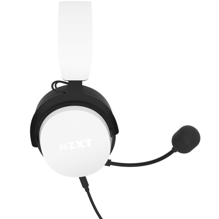NZXT AP-WCB40-W2 auscultador Auscultadores Com fios Fita de cabeça Jogos Branco