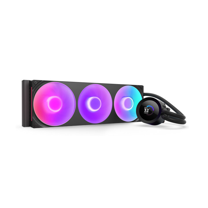 NZXT Kraken Plus 360 RGB Processador Refrigerador líquido all-in-one Preto 1 unidade(s)