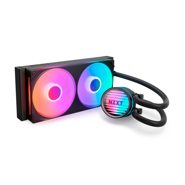 NZXT Kraken Core 240 RGB Processador Kit de arrefecimento líquido 12 cm Preto 1 unidade(s)
