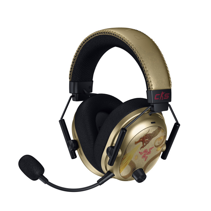 Razer BlackShark V3 Pro Counter-Strike 2 Edition Auscultadores Com fios e sem fios Fita de cabeça Jogos USB Type-A Bluetooth