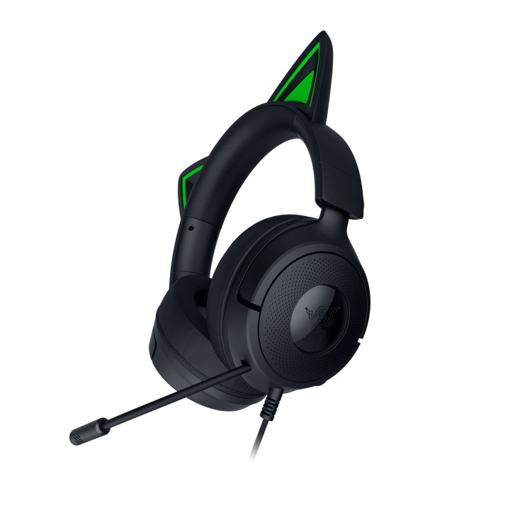 Razer Kraken Kitty V3 X Auscultadores Com fios Fita de cabeça Jogos USB Type-A Preto