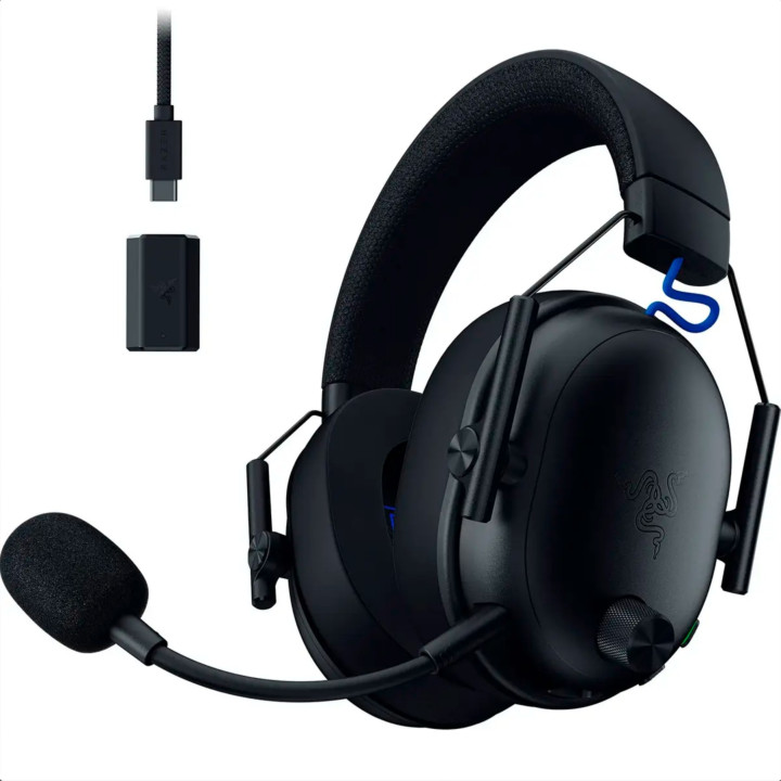 Headset RAZER BlackShark V3 Com Fios e Sem Fios Gaming USB-A Bluetooth Preto