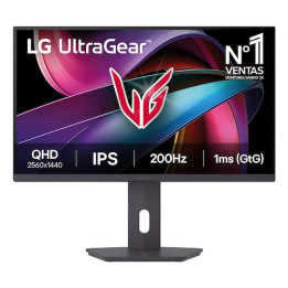 LG 27G610A-B monitor de ecrã 68,6 cm (27") 2560 x 1440 pixels Quad HD LCD Preto