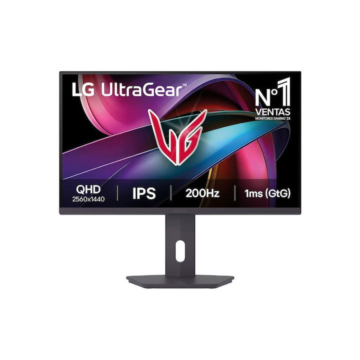 LG 27G610A-B monitor de ecrã 68,6 cm (27") 2560 x 1440 pixels Quad HD LCD Preto