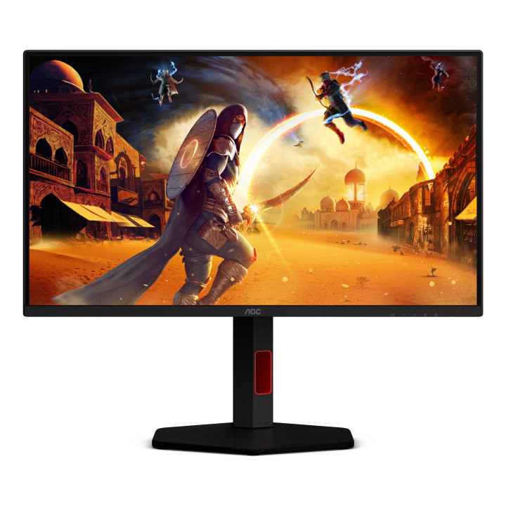 AOC G4 25G4KUR monitor de ecrã 62,2 cm (24.5") 1920 x 1080 pixels Full HD LED Preto, Vermelho