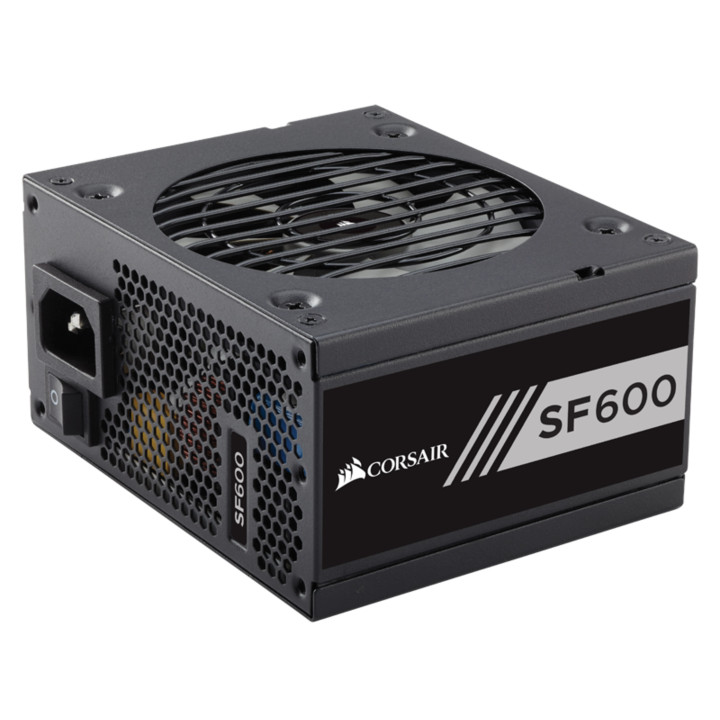 Corsair SF600 fonte de alimentação 600 W 24-pin ATX SFX Preto