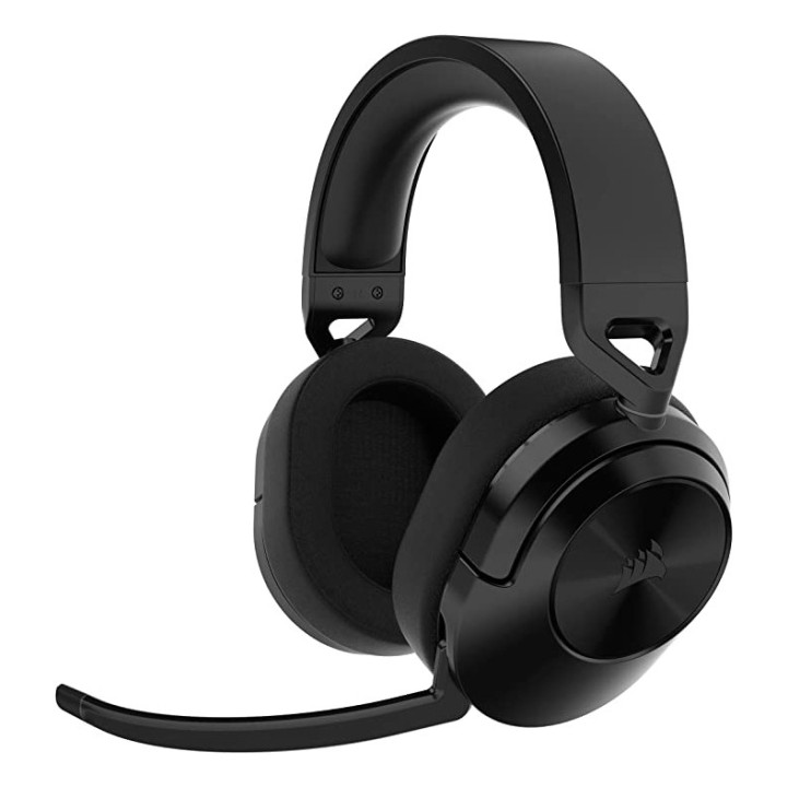 Corsair HS55 WIRELESS Auscultadores Sem fios Fita de cabeça Jogos Bluetooth Preto, Carbono
