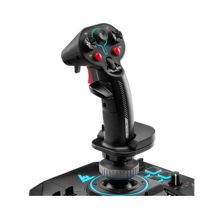 Thrustmaster Sol-R 4 HOTAS Preto USB Joystick + alavanca de controlo do motor Analógico   Digital PC