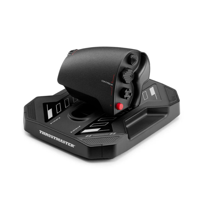 Thrustmaster Sol-R 4 HOTAS Preto USB Joystick + alavanca de controlo do motor Analógico   Digital PC