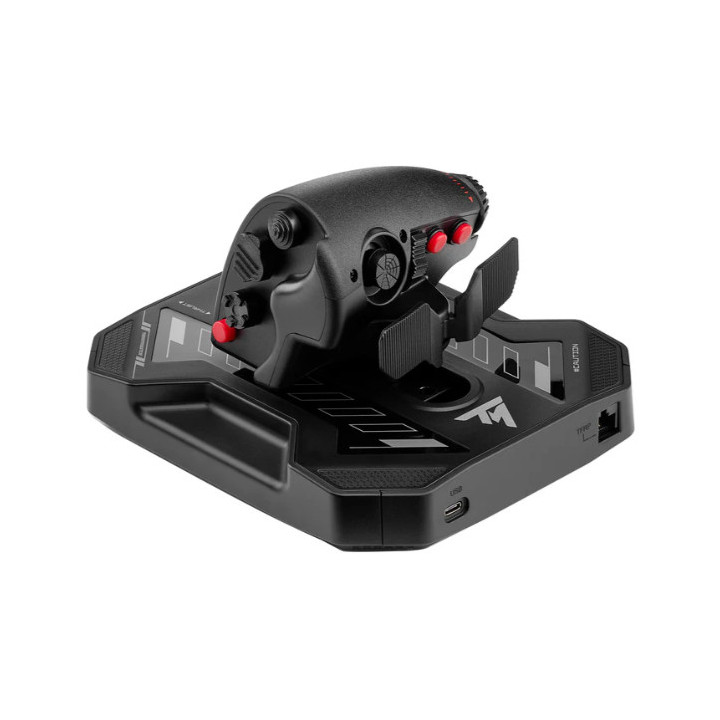 Thrustmaster Sol-R 6 Throttle Preto USB Analógico   Digital PC