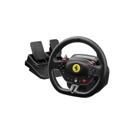 Thrustmaster T98 Ferrari 296 GTS Preto USB Volante + Pedais Analógico   Digital PC, Xbox One, Xbox Series S, Xbox Series X