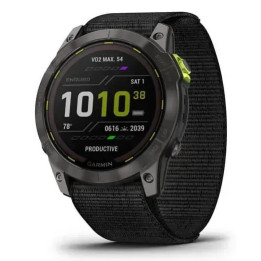 Garmin Enduro 2 3,56 cm (1.4") MIP 35 mm Digital 280 x 280 pixels Ecrã táctil Cinzento Wi-Fi GPS