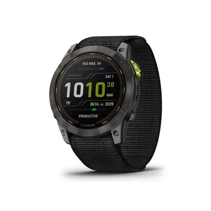 Garmin Enduro 2 3,56 cm (1.4") MIP 35 mm Digital 280 x 280 pixels Ecrã táctil Cinzento Wi-Fi GPS