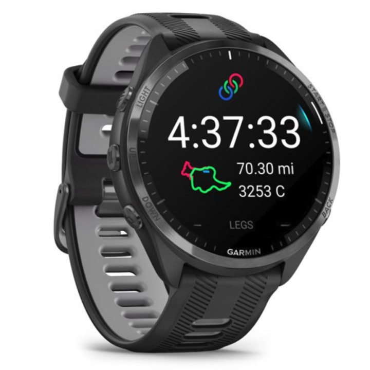 Smartwatch Garmin Forerunner 965 1.4" AMOLED 47mm GPS Wi-Fi Preto