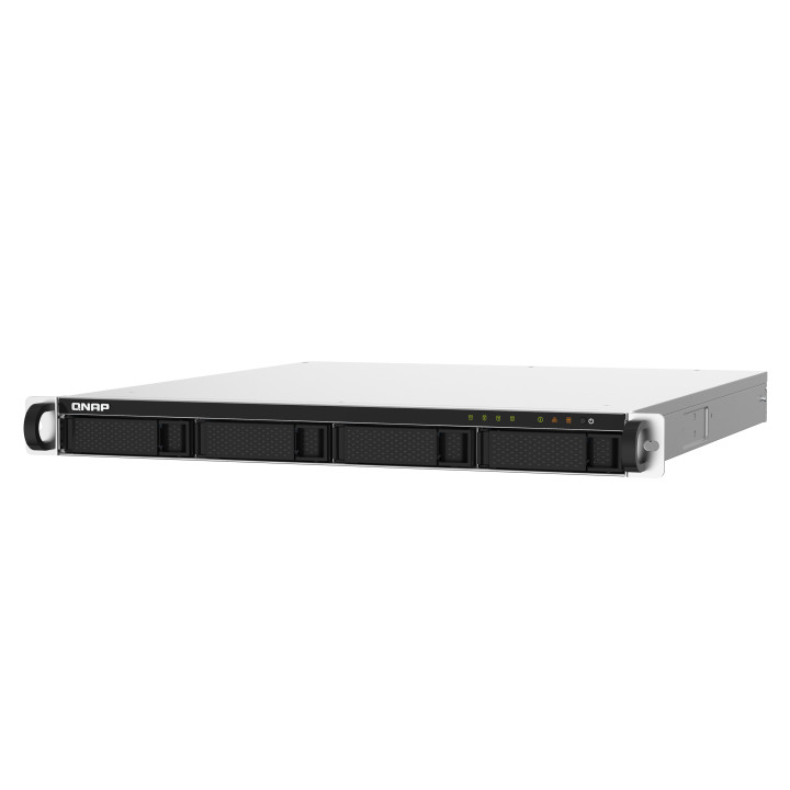 QNAP TS-432PXU NAS Rack (1U) Annapurna Labs Alpine AL-324 2 GB DDR4 0 TB QNAP Turbo System Preto