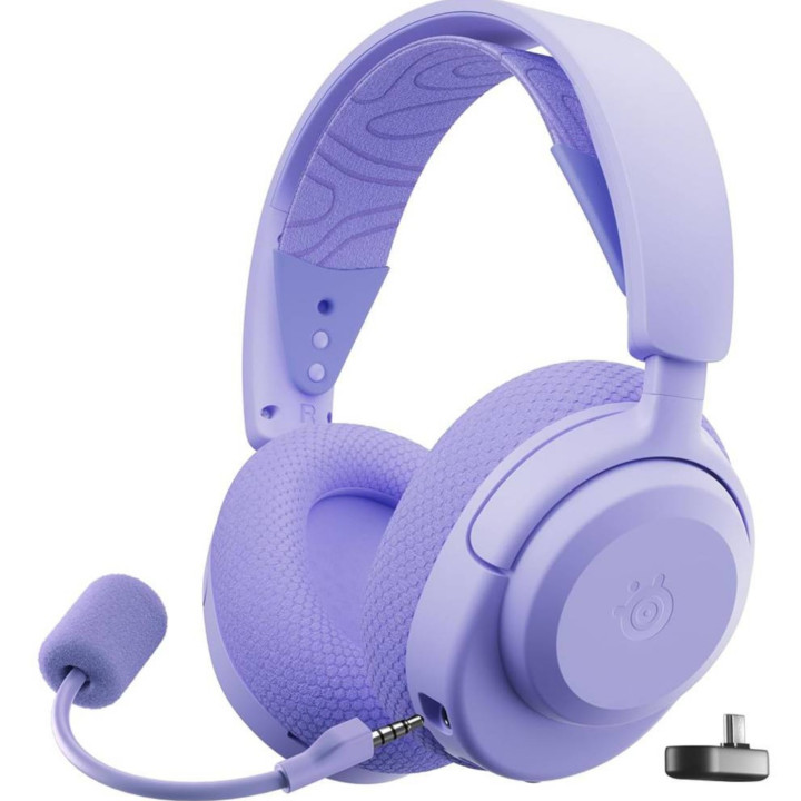 Headset STEELSERIES Arctis Nova 3P Sem Fios Bluetooth Lavanda
