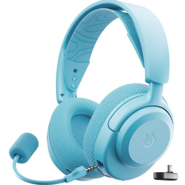 Headset STEELSERIES Arctis Nova 3P Sem Fios Bluetooth Aqua