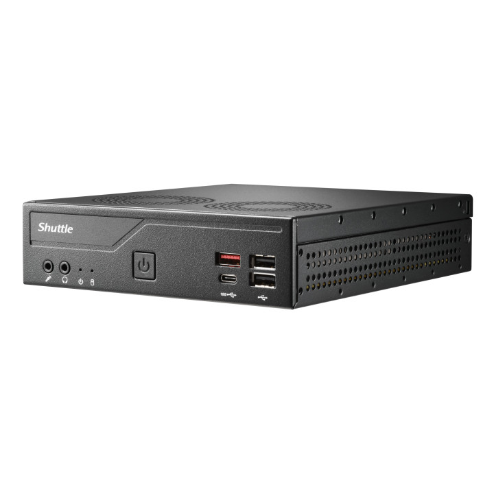 Shuttle Slim PC DH810 PC de 1,35L Preto LGA 1851 (Socket V1)