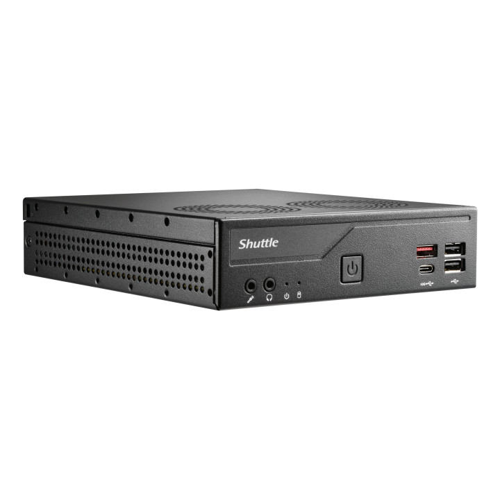 Shuttle Slim PC DH810 PC de 1,35L Preto LGA 1851 (Socket V1)