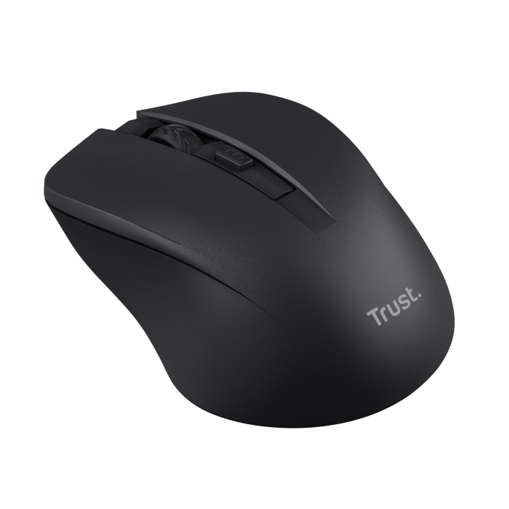 Trust Mydo rato Escritório Ambidestro RF Wireless Ótico 1800 DPI