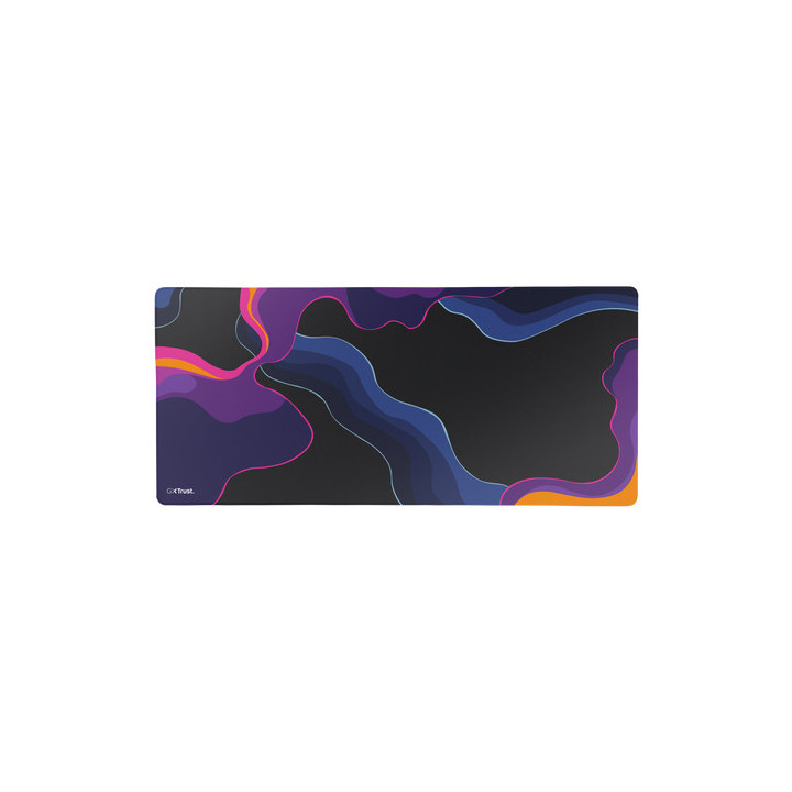 Trust GXT 759 XXL Tapete Gaming Preto, Azul, Rosa, Violeta