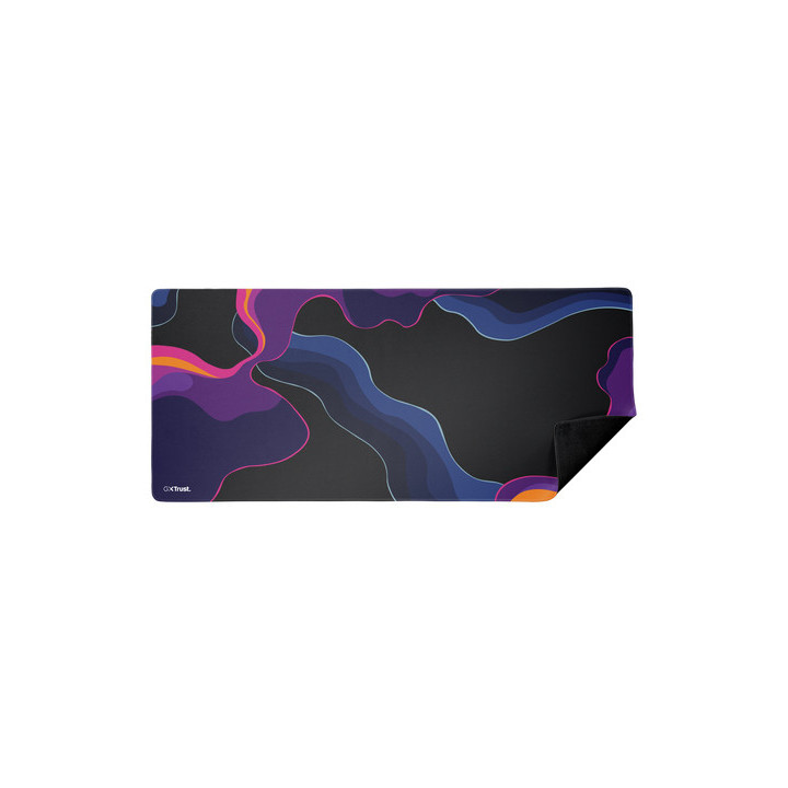 Trust GXT 759 XXL Tapete Gaming Preto, Azul, Rosa, Violeta