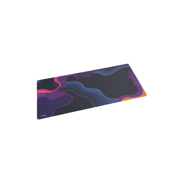 Trust GXT 759 XXL Tapete Gaming Preto, Azul, Rosa, Violeta