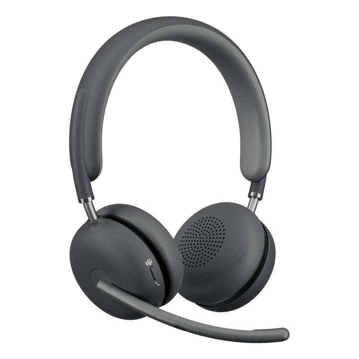 Logitech Zone Wireless 2 Auscultadores Com fios e sem fios Fita de cabeça Escritório Call center USB Type-C Bluetooth Grafite