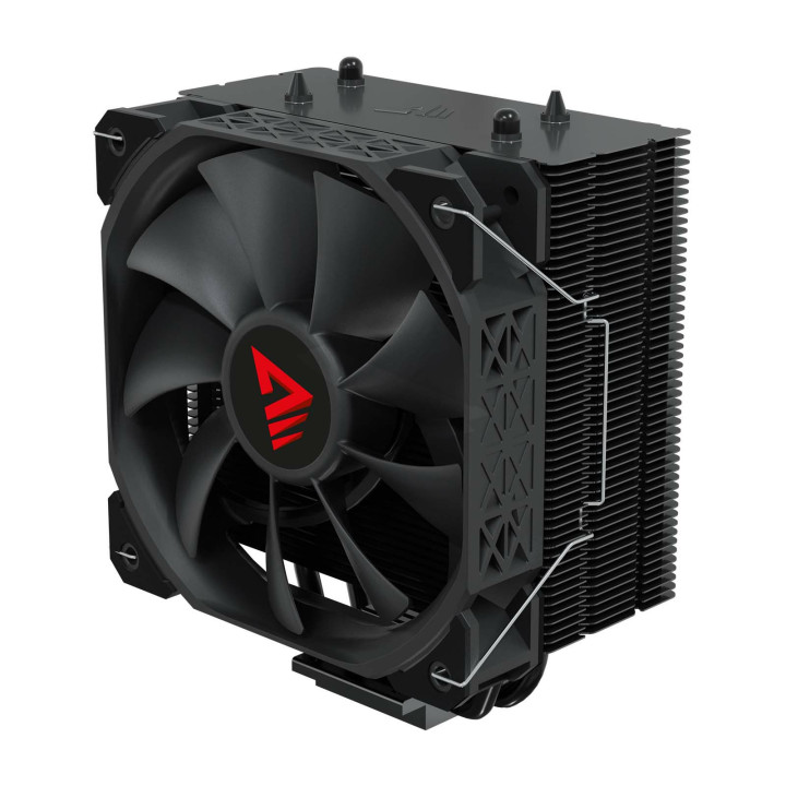 Savio SAVGCOFROSTBLACKX2 Caixa de computador Dissipador de calor Radiador 12 cm Preto 1 unidade(s)