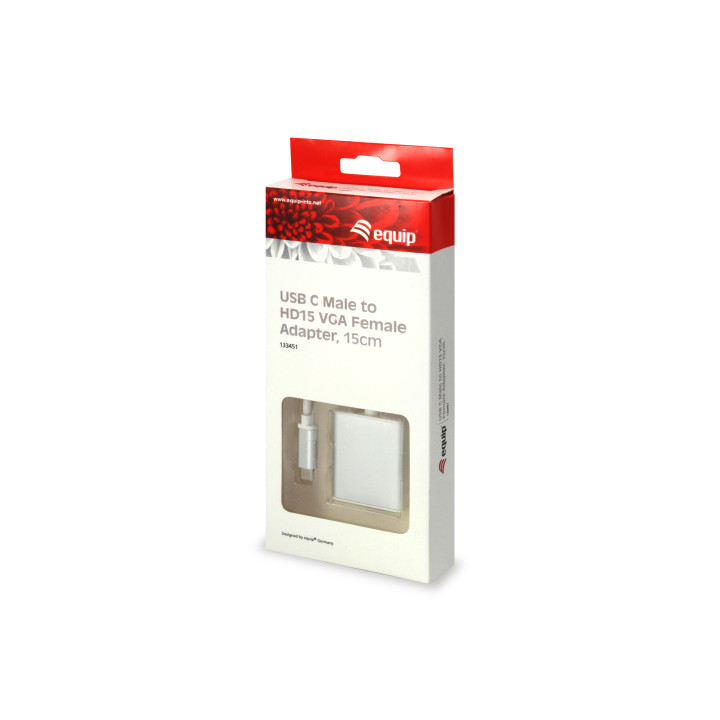 Equip Adaptador USB-C para HD15 VGA