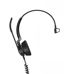 Jabra Engage 50 Auscultadores Com fios Fita de cabeça Escritório Call center USB Type-C Bluetooth Preto