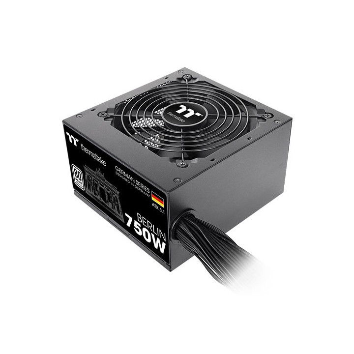 Thermaltake Berlin fonte de alimentação 750 W 24-pin ATX ATX Preto