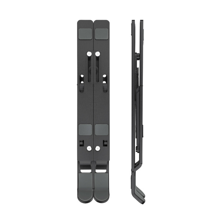 TooQ TQLRS0033-AL-G Suporte para Computadores Portáteis Suporte para portáteis e tablets Cinzento 38,1 cm (15")